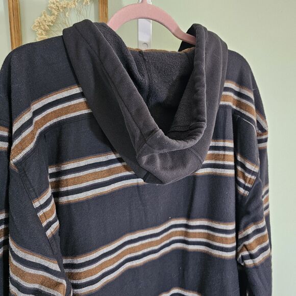 Carhartt Mens Rugged Flex Flannel Fleece Lined Hooded Shirt Jacket 2XL TALL - Picture 9 of 10